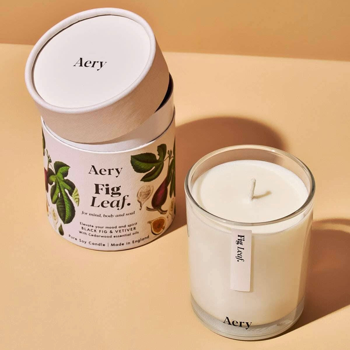Fig Leaf Boxed Candle By Aery
