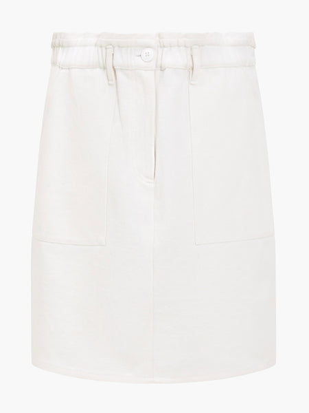 Off White Denim Skirt by Great Plains