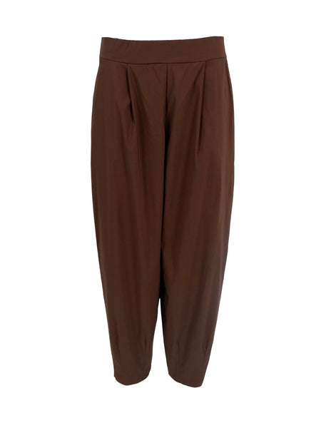 Mocha Barrel Pant by Black Colour