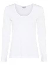 White Organic Long Sleeve Tee by Great Plains