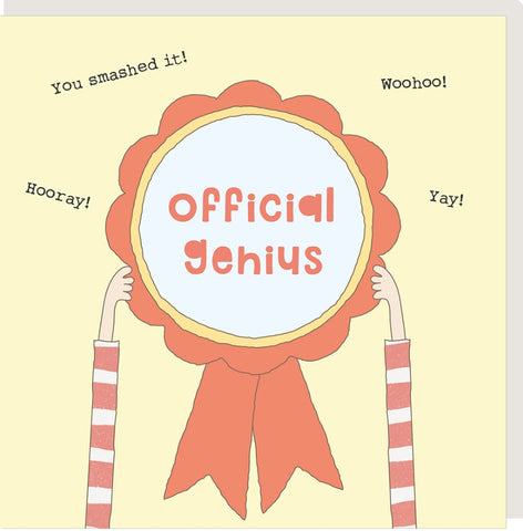 Official Genius card