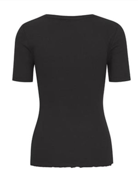 Black Short Sleeve Tee by B Young