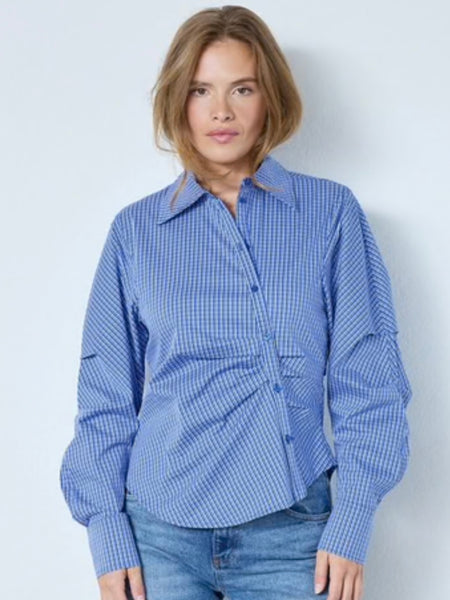 New Blue Stripe Shirt by Co Couture