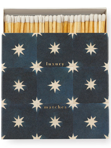 Navy Star Tile Safety Matches