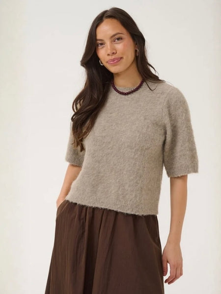 Stone Short Sleeve Knit by Saint Tropez