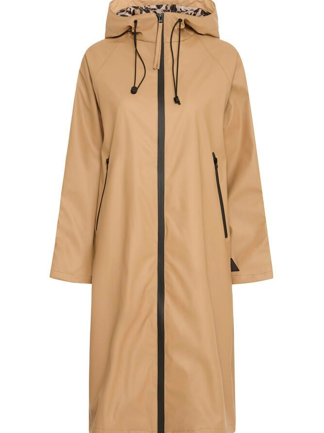 Camel Waterproof Coat by B Young