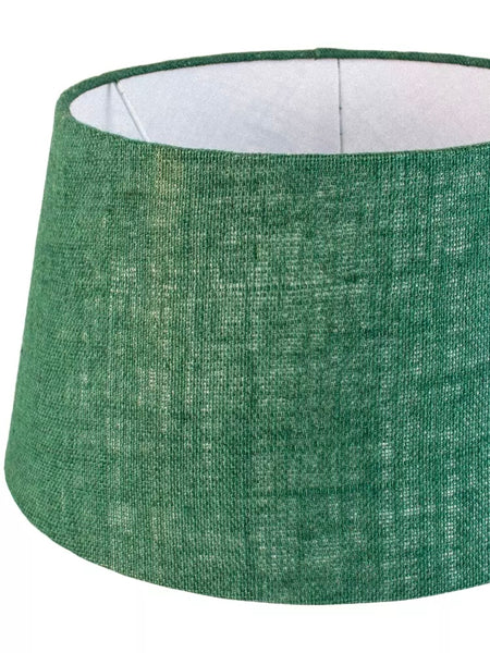 Green Linen Lampshade