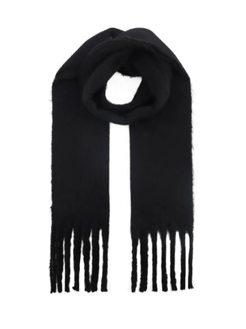 Black Tassel Scarf