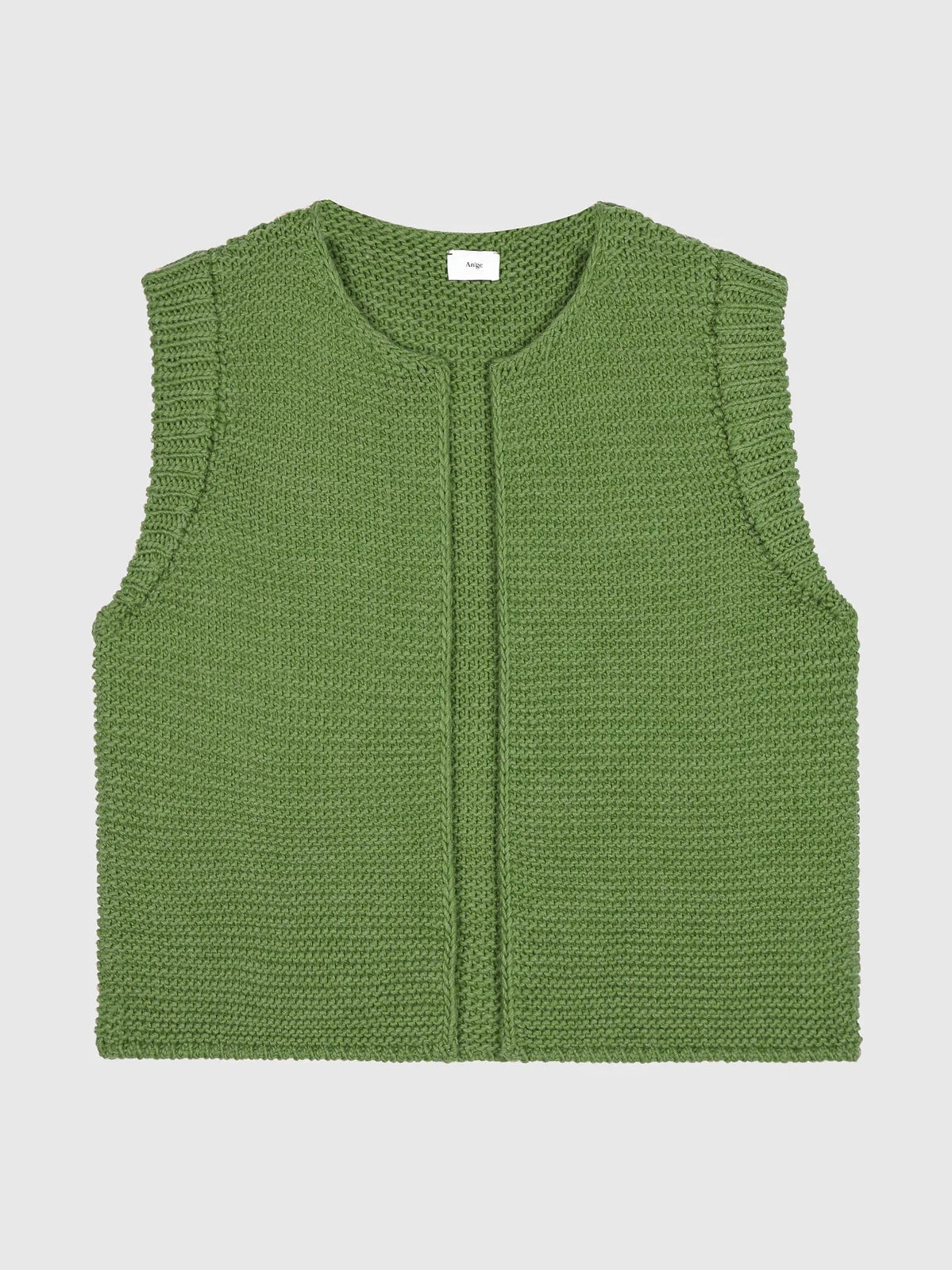 Pistachio Knitted Gilet by An’ge