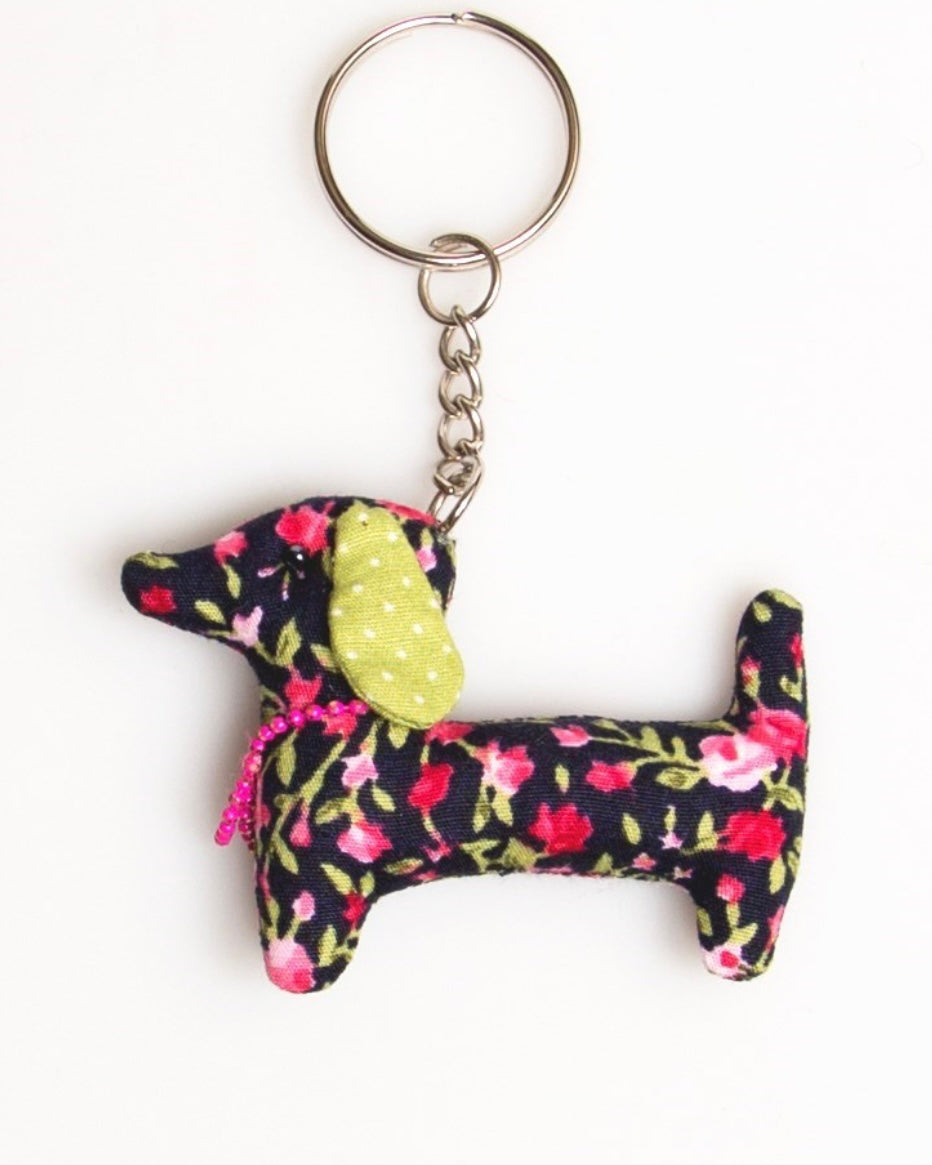 Assorted Dachshund Keyring by Sass & Belle