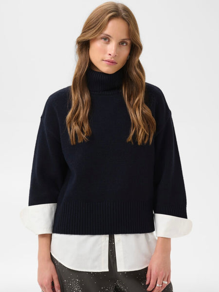 Midnight Polo Jumper By Saint Tropez