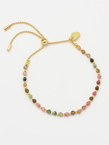 Gemstone Amelia Bracelet - Tourmaline -by Estella Bartlett