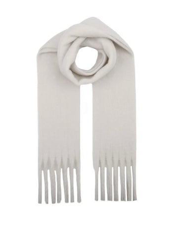 Ecru Tassel Scarf