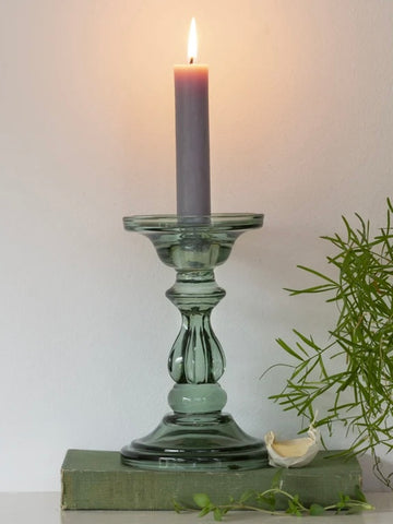 Green Double Action Candle holder