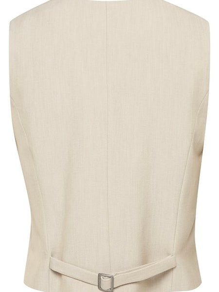 Oat Tailored Waistcoat by B Young