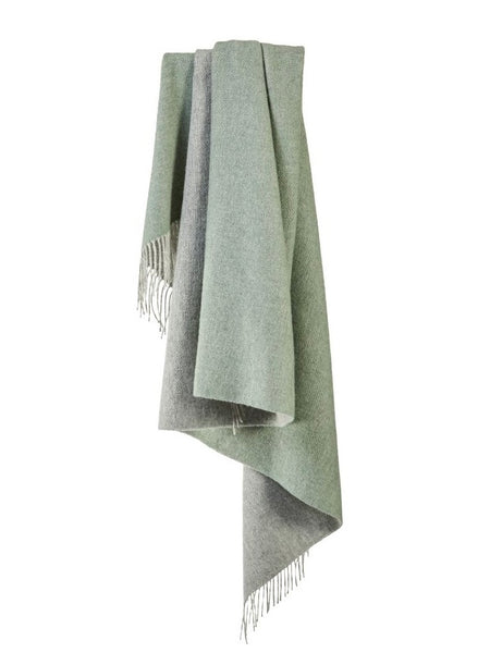 Ice Green Throw by Tweedmill Textiles