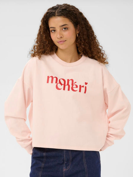 Pink Mon Chéri Sweatshirt By Saint Tropez