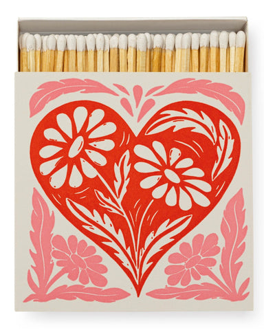 Botanical Heart MatchBox