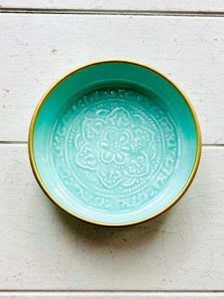 Small Duck Egg Metal Berbere Tray