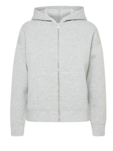 Grey Zip Sweatshirt by B Young