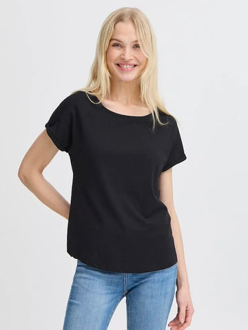 Black Pamila T-Shirt by B Young