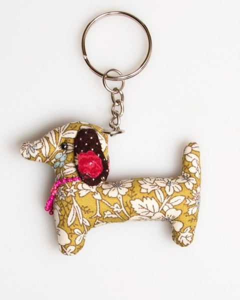 Assorted Dachshund Keyring by Sass & Belle