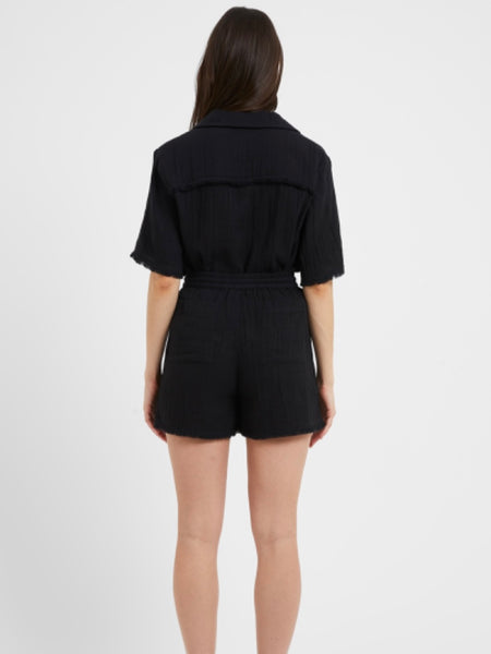 Black Frayed Shorts by Great Plains
