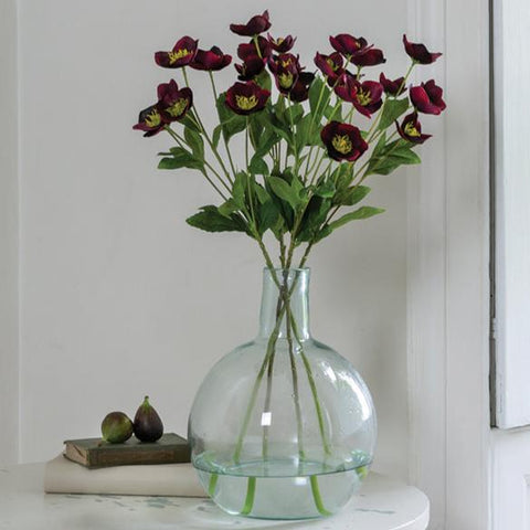 Faux Burgundy Hellebore