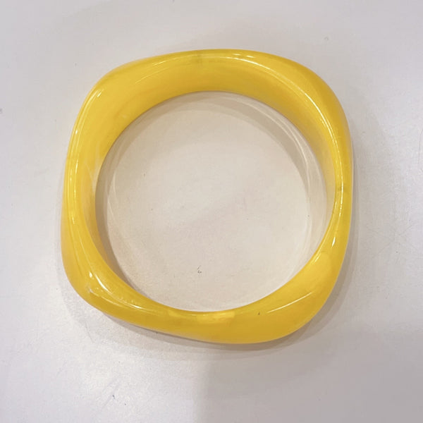 Yellow Resin Bracelet