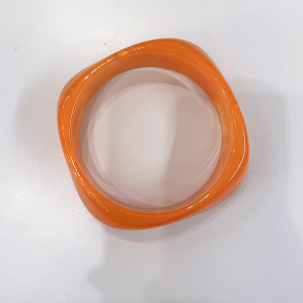 Orange Resin Bracelet