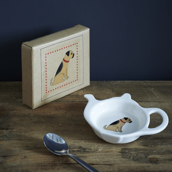 Border Terrier Teabag Dish by Sweet William