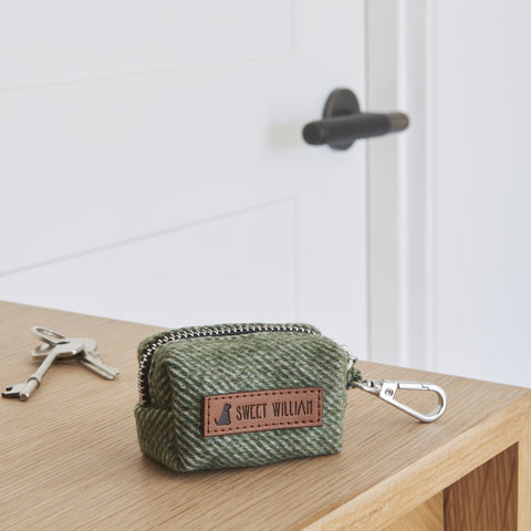 Green Poop Bag Dispenser by Sweet William