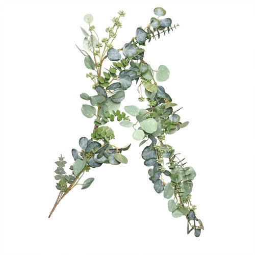 Eucalyptus Frosted Garland