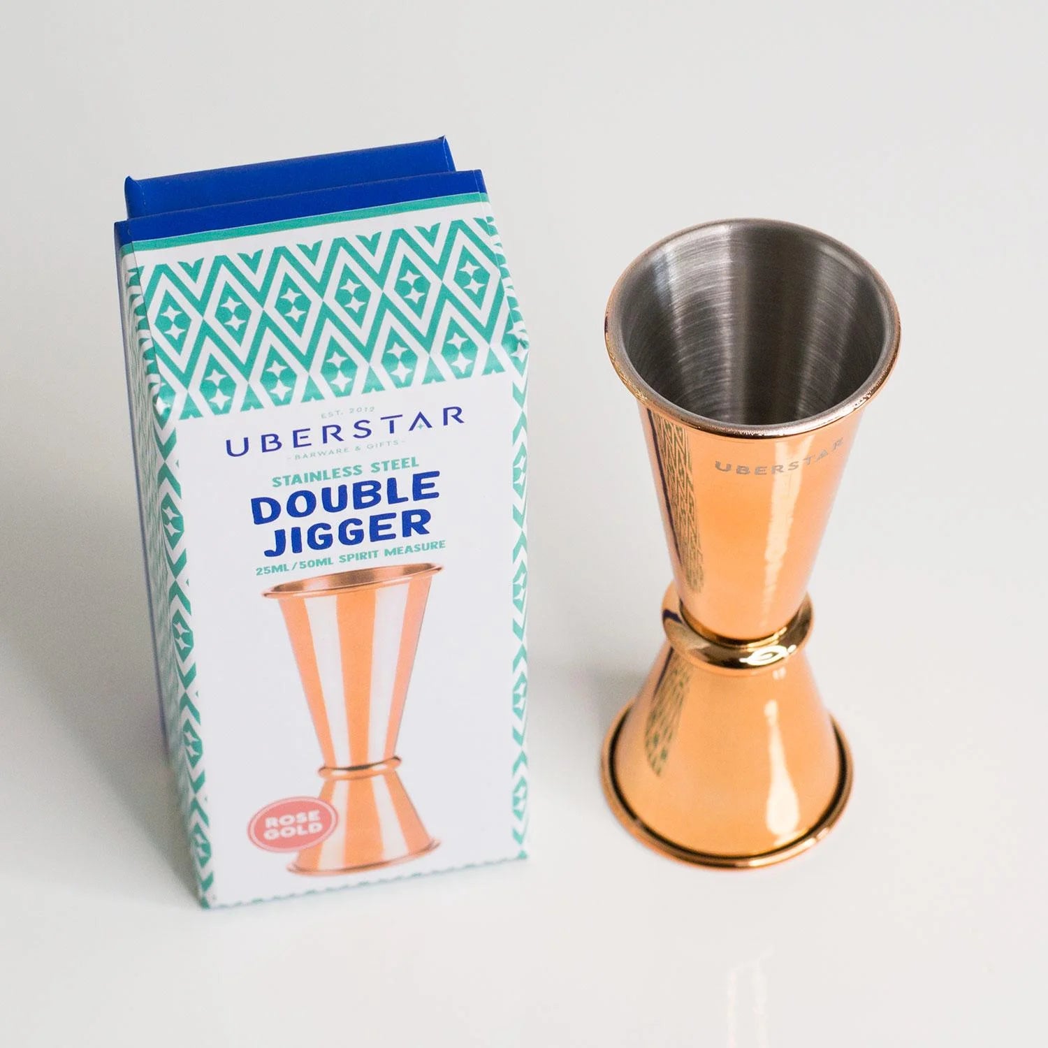 Rose Gold Double Jigger - Spirit measure