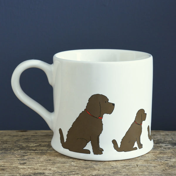 Chocolate Cockapoo Mug by Sweet William