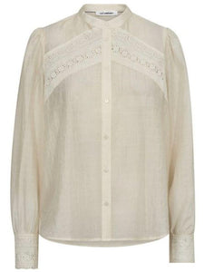 Ivory Anglaise Shirt by Co Couture