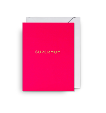 Supermum Mini Card by Langom Design
