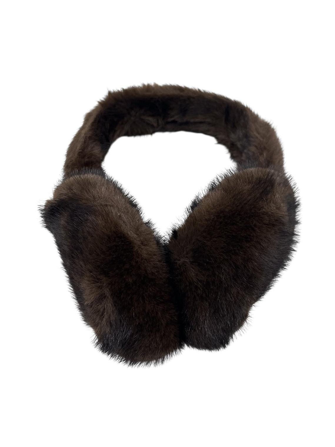 Brown Faux Fur Ear Muff