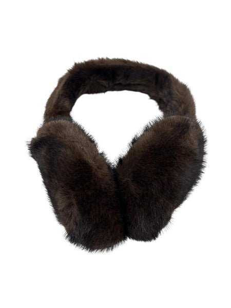 Brown Faux Fur Ear Muff