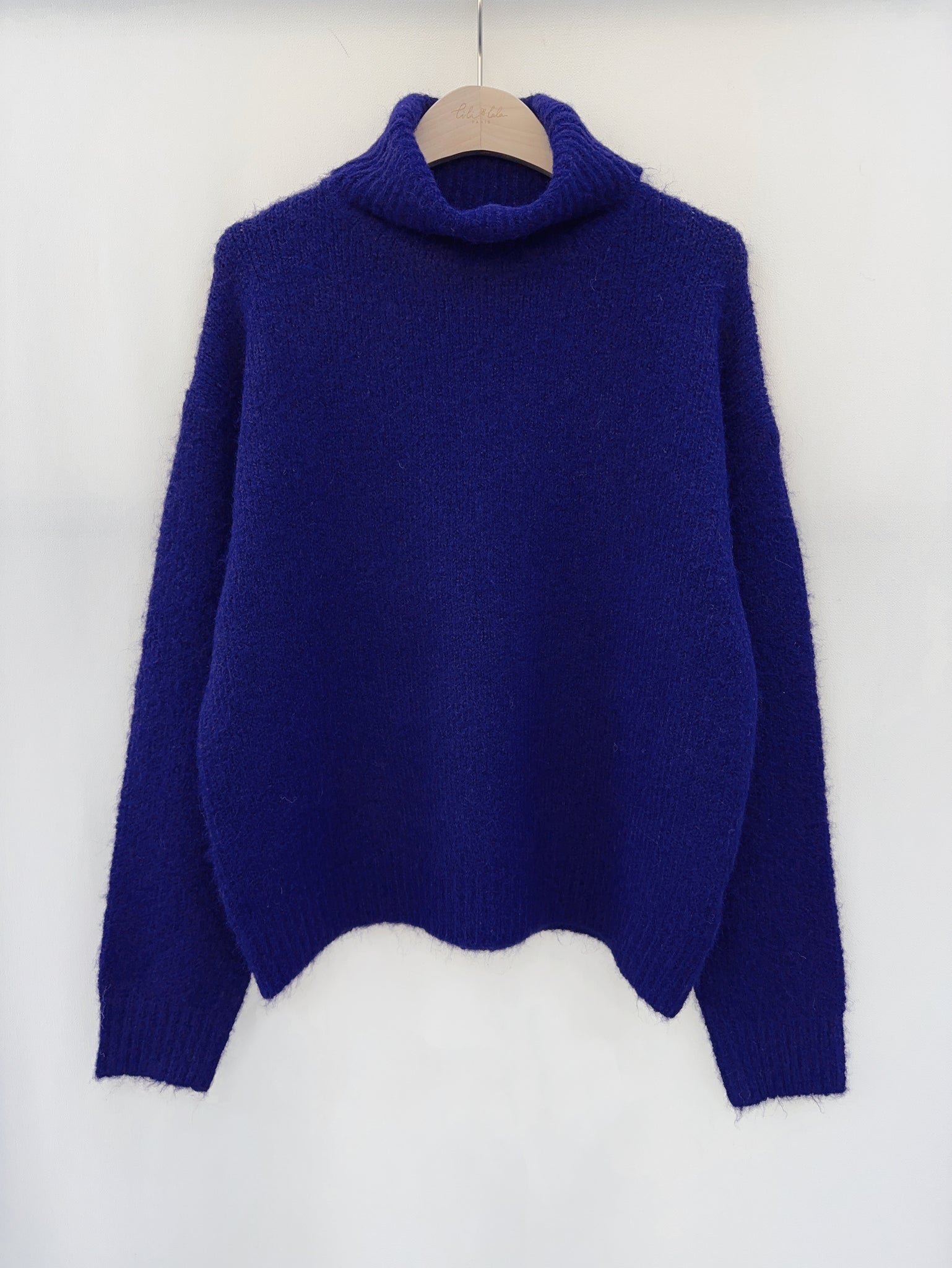 Electric Blue Slouch Jumper by Lili and Lala