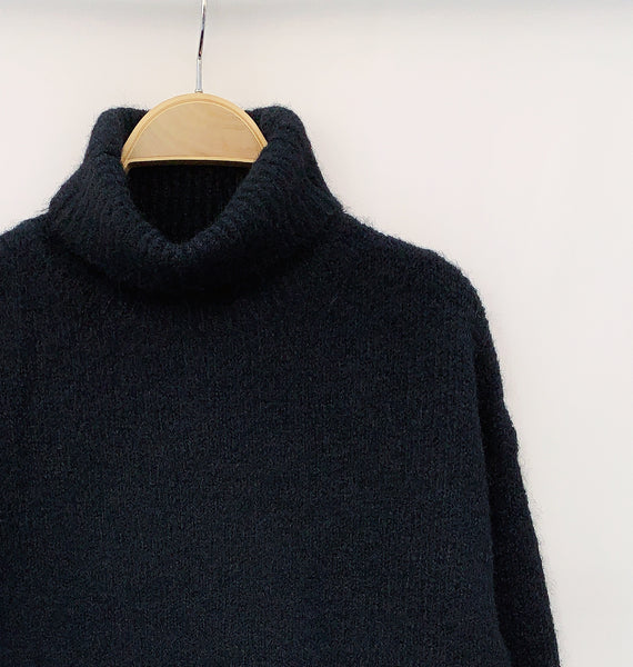 Black Slouch Jumper by Lili and Lala