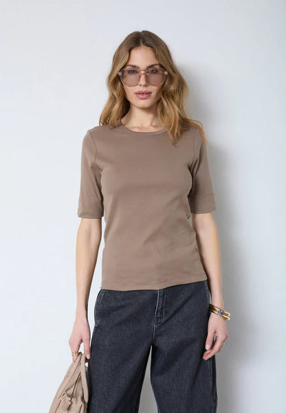 Walnut Tee by Co Couture