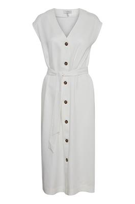 White Tailored Shirt Dress by B Young
