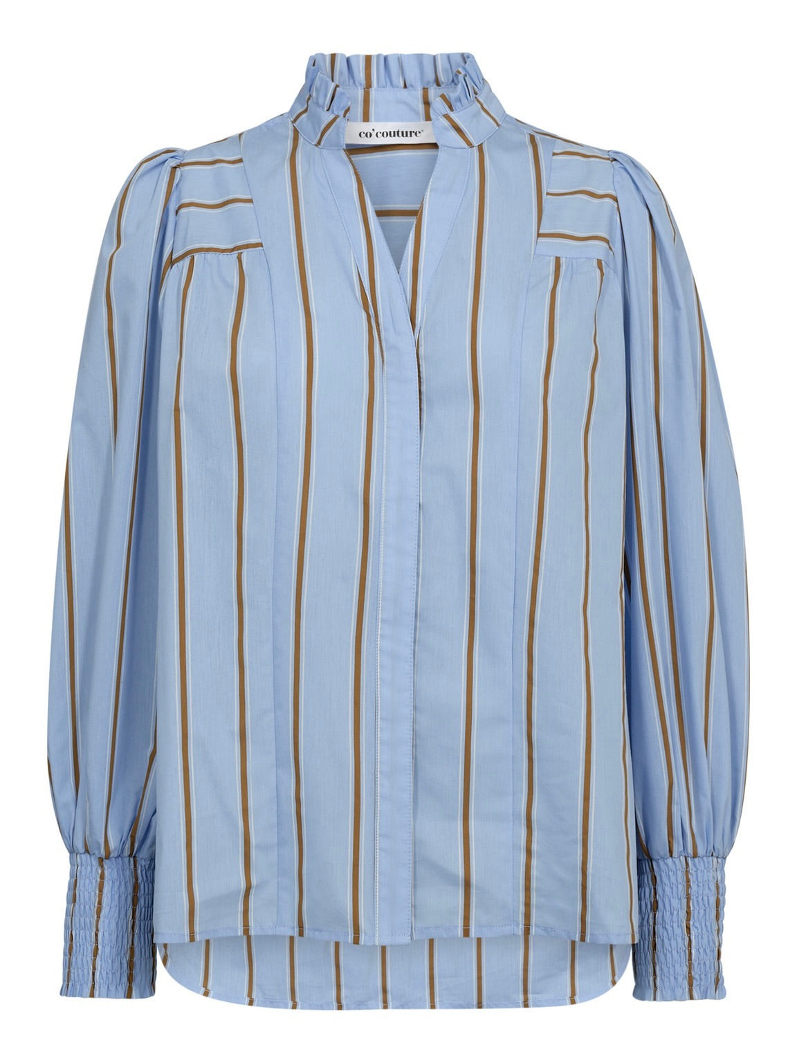 Blue Striped Shirt by Co’Couture