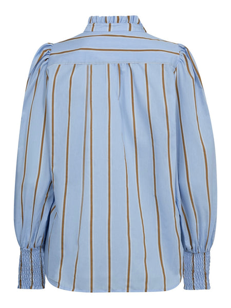 Blue Striped Shirt by Co’Couture