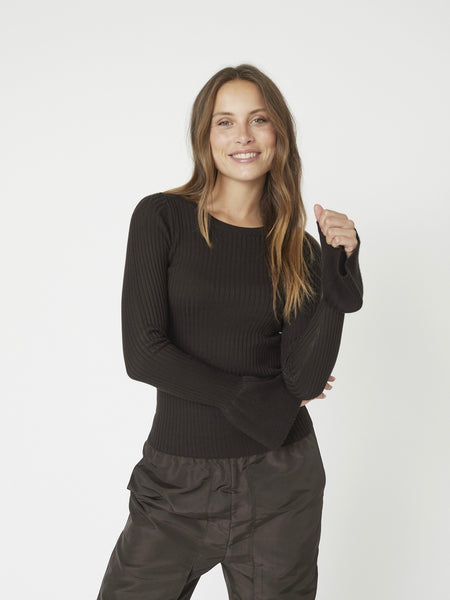 Brown Knit With Wide Cuff By Co’Couture