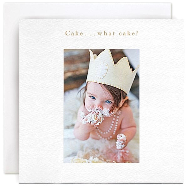 'Cake..What Cake?' Card By Susan O'Hanlon