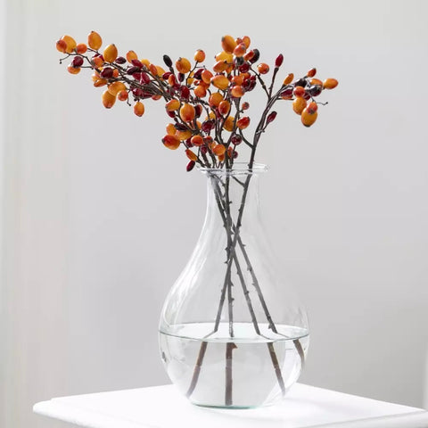 Faux Barberry Flower Stalk By Grand Illusions
