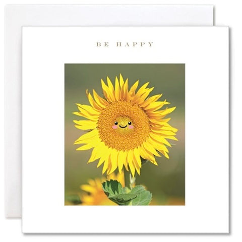 'Be Happy' Card By Susan O'Hanlon