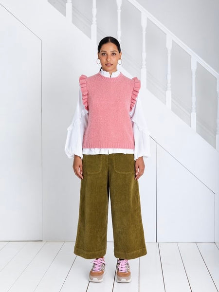 Rose Claude Knitted Tank By Bonté